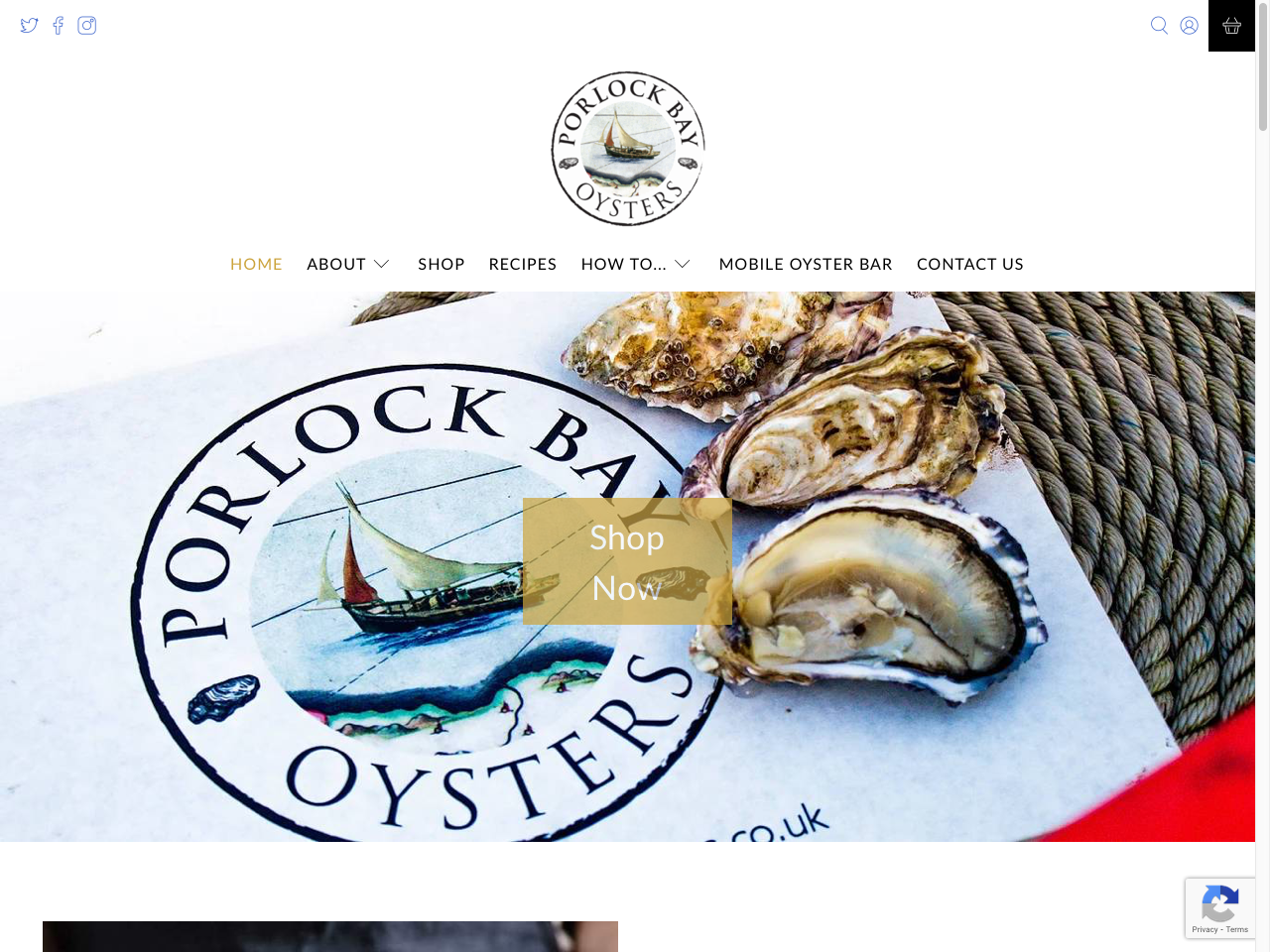 Porlock Bay Oysters